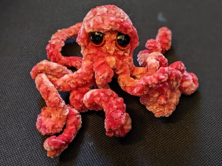 Petite Pieuvre (BLANC, FRAISE)