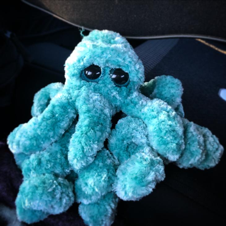 Grande Pieuvre (BLANC, FRAISE)